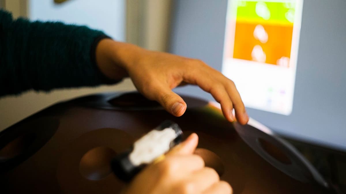 ハンドパン ダメージ補修